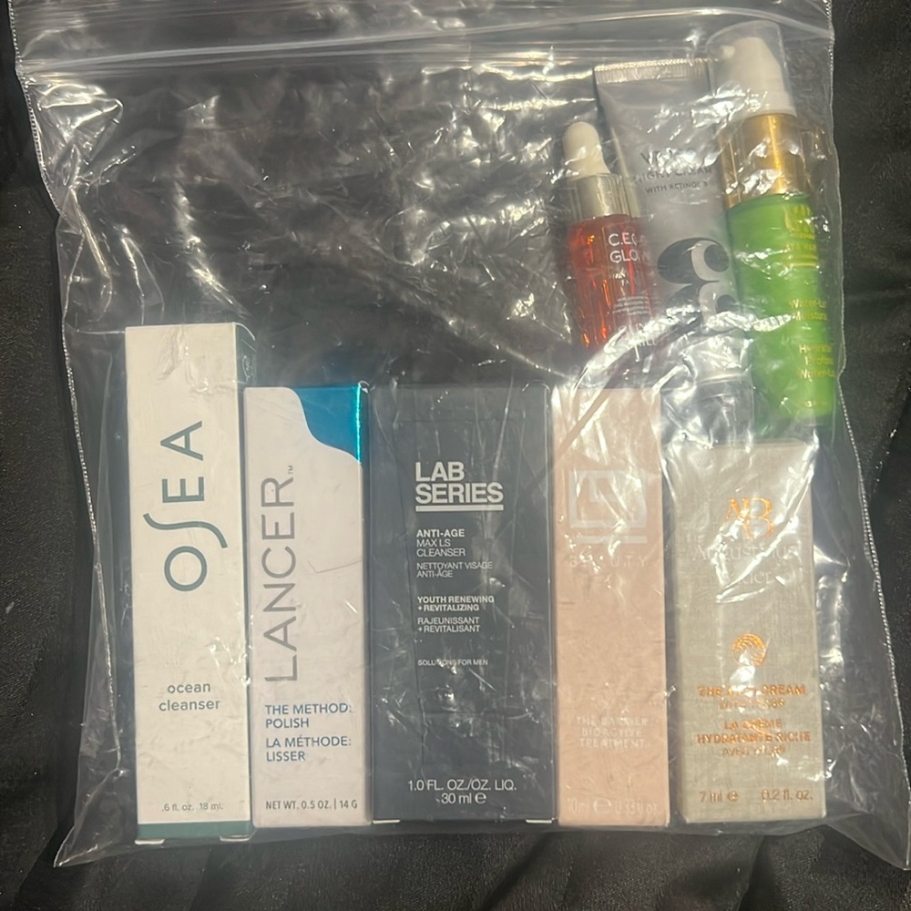 High end creams, oils. 8 creams valued at around $100